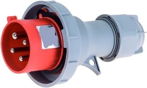 IP67 Aviation Industry Plug Socket 3-pin 4-Wire 5-Hole 63A125A Docking Connector Three-Phase High-Power Explosion-Proof(5-core63Asurface-mountedsocket) in Kuwait