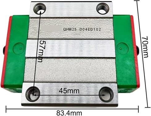 Linear Block QHW25CC Linear Carriage/Guide/Rail/Slider Linear Bearing in Kuwait