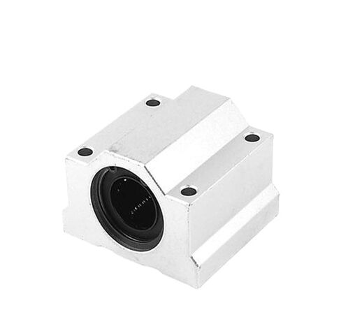 Flanged Linear Ball Bearing Slider 1pcs SC25UU 26mm Internal Dia Block Sliver Tone in Kuwait