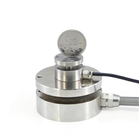 Φ58mm تحميل خلية وزنها الاستشعار ضغط وكشف التوتر شفة تثبيت للتحكم الآلي 1 قطعة (200 كجم) in Kuwait