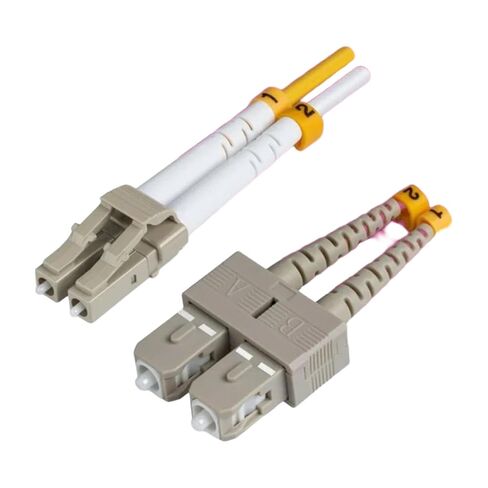 SC Turn LC OM4 Fiber Jumper 40GB/100GB دوبلكس 50/125um متعدد الأوضاع (1M) in Kuwait