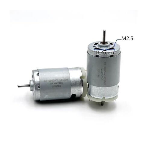RS-395SA-17120 28mm Electronic Starter DC 6V 12V 14.4V 18V 24V 7800RPM Dual 2.3mm Shaft Carbon Brush Electronic Starter DIY in Saudi Arabia
