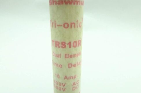 مجموعة من 4 FERRAZ SHAWMUT TRS10R TRI-ONIC خرطوشة فيوز 10A 600V-AC in Kuwait