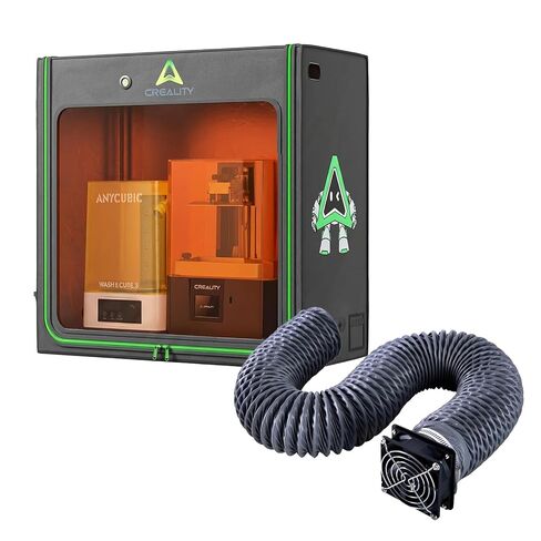 Creality Resin 3D Printer Enclosure with Fume Extraction Kit, 1000x500x1000mm Extra Large Space Resin Cover for LCD UV 3D Printer in Kuwait