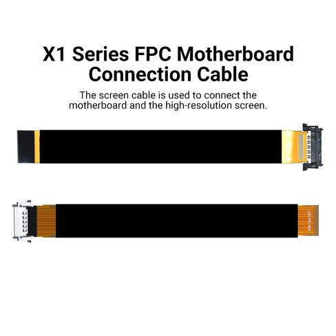كابل توصيل سلسلة Lab X1 FPC 33x265 مللي متر من اللوحة الأم إلى شاشة العرض لأجزاء الطابعة ثلاثية الأبعاد الأساسية Lab X1 X1C in Kuwait