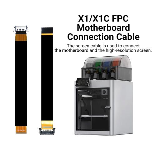 كابل توصيل سلسلة Lab X1 FPC 33x265 مللي متر من اللوحة الأم إلى شاشة العرض لأجزاء الطابعة ثلاثية الأبعاد الأساسية Lab X1 X1C in Kuwait