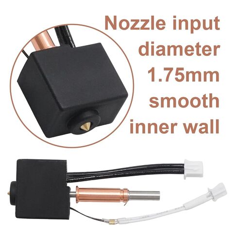 VIKKSAER 2PCS Kobra 3/Kobra 3 V2 Combo Hotend، طارد معدني بالكامل مع فوهة نحاسية 0.4 مم، يتضمن خرطوشة سخان، وثرمستور، وجورب سيليكون in Kuwait