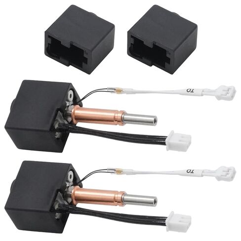 VIKKSAER 2PCS Kobra 3/Kobra 3 V2 Combo Hotend، طارد معدني بالكامل مع فوهة نحاسية 0.4 مم، يتضمن خرطوشة سخان، وثرمستور، وجورب سيليكون in Kuwait