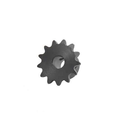 Steel Heavy Duty Motor Pinion Gear 04C 15 Teeth Industrial Sprocket Bore 6-12mm 45# Steel Two Points Chain Gear Mechanical Motor Drive(8mm) in Kuwait