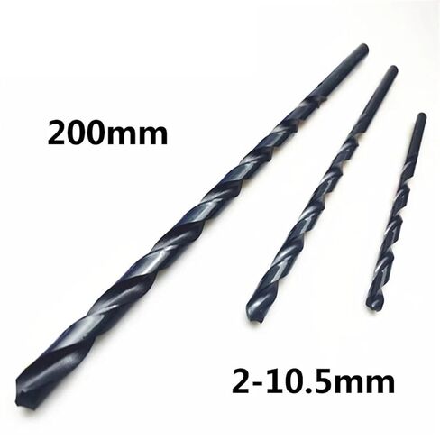 2mm-10.5mmx200mm Long Twist Drill Bits 1Pcs(Size:6.8mm 5pc) in Kuwait