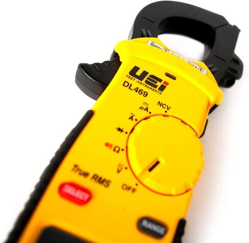 أدوات اختبار UEi DL469 جهاز قياس المشبك True RMS، تيار متردد 400 أمبير in Kuwait