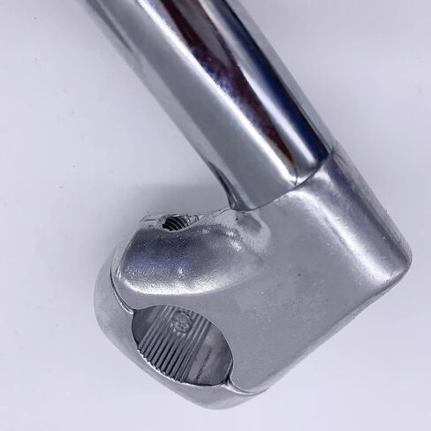 Light Bike Quill Stem Threaded Gooseneck 1" Fork BMX40mm Stem, Silver in Kuwait