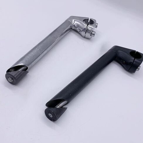 Light Bike Quill Stem Threaded Gooseneck 1" Fork BMX40mm Stem, Silver in Kuwait