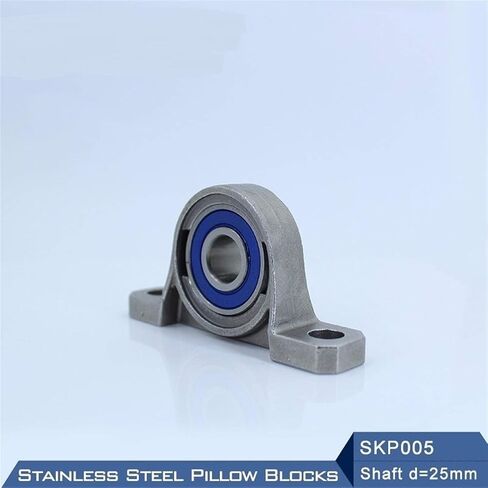 Bearing Housings SKP005 Shaft 25mm Mounted Bearings SSKP005 Stainless Steel Pillow Block S KP005 25 mm in Saudi Arabia