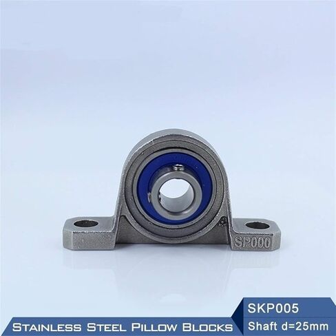 Bearing Housings SKP005 Shaft 25mm Mounted Bearings SSKP005 Stainless Steel Pillow Block S KP005 25 mm in Saudi Arabia