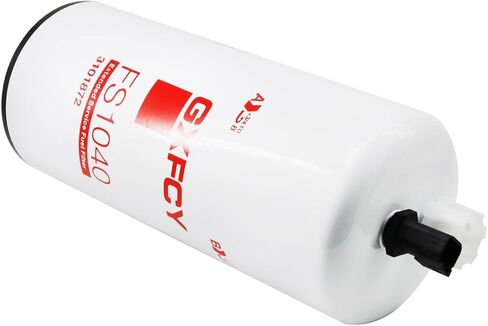 FS1040 فلتر فاصل المياه الوقود استبدال BF1274SP P551047 33423 | متوافق مع ISX QSX 15 لتر (عبوة من 4 قطع) in Kuwait