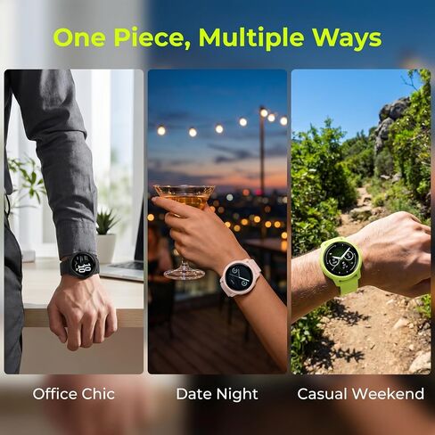 متوافق مع حافظة Garmin Venu 4 مقاس 41 مم و45 مم، غطاء حماية خفيف الوزن ومرن ناعم من مادة TPU بـ 6 ألوان لسوار الساعة الذكية Garmin Venu 4 [بدون واقي شاشة أمامي] (45 مم) in Kuwait