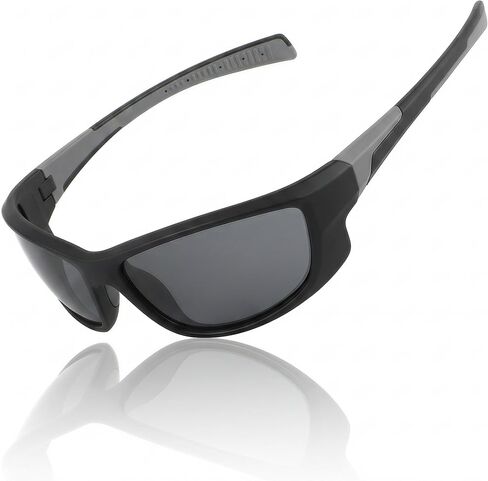 Xiyalai Polarized Sports Sunglasses for Men's and Women's Fishing, Running | Driving Cycling - UV400 Protection TR90 Sun Glasses 24g, TAC Lens in Kuwait