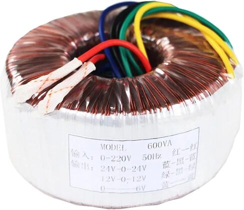 النحاس النقي مزدوج 24V12v6V حلقة البقرة محول 300 واط مكبر للصوت مجلس امدادات الطاقة التيار المتناوب التيار المتناوب حلقة عزل النار البقرة in Kuwait