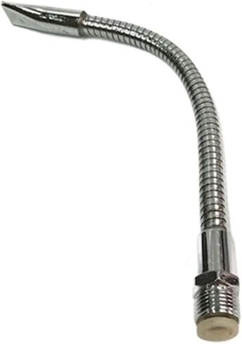 1/4" 3/8" 1/2" Metal Flexible Flat Nozzle Water Oil Coolant Pipe Hose 200mm to 1000mm Lathe Switch Flat Nozzle (Color : 800mm, Size : Male_1/4 INCH) Plumbing Fittings in Kuwait