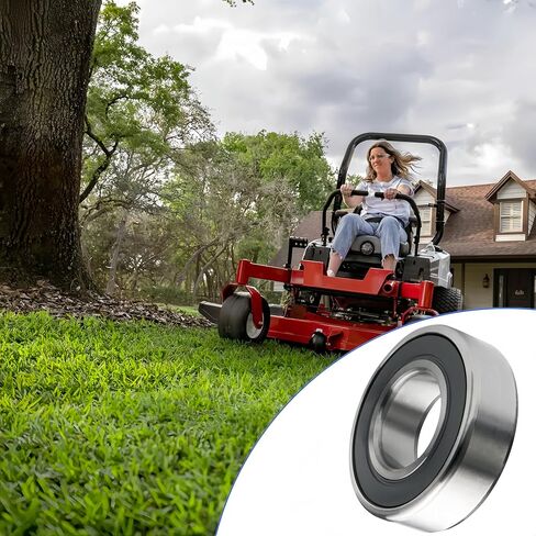 DEEG 2 PCS Ball Bearing 6206-18-2RS 1-1/8"x62x16mm for Warner Mower Clutch,Briggs and Stratton crankshaft in Kuwait