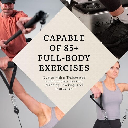 XT Trainer - Compact Home Gym, All-in-One Fitness Station, Workout Resistance System, Strength Training Equipment, & Cable Weight Machine in Kuwait