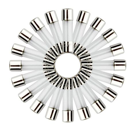 T160mAL250V، 160mA، 160mA Fuse، صمامات زجاجية بطيئة النفخ، 5x20mm، 0.16 أمبير 250 فولت، 0.2X 0.78 فيوز تأخير الوقت (40 قطعة) in Kuwait