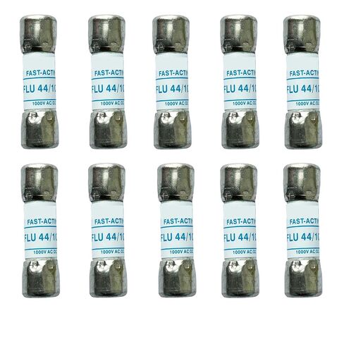 10-Pack جديد FLU-44/100 FLU-44/100A 1000Vac صمام رقمي متعدد، FLU 44/100A-R سريع المفعول فيوز in Kuwait