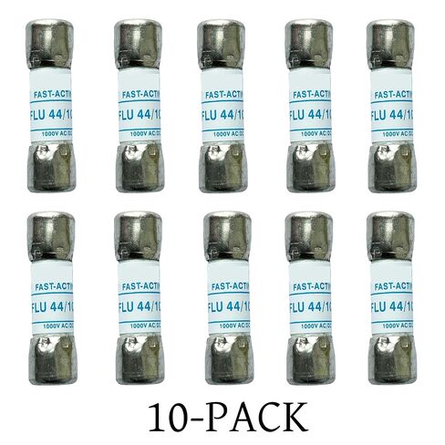 10-Pack جديد FLU-44/100 FLU-44/100A 1000Vac صمام رقمي متعدد، FLU 44/100A-R سريع المفعول فيوز in Kuwait