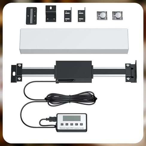 Digital LCD Linear 0-150mm/0-6inch Accurate Digital Readout Lathe Scale for Milling Machines or Lathes Digital Readout Kit in Kuwait