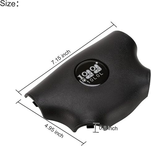 10L0L Golf Cart Steering Wheel Center Cover for EZGO TXT, RXV, Medalist, Cushman 1996-up, Replaces OEM# 71147G01 71147-G01 in Kuwait