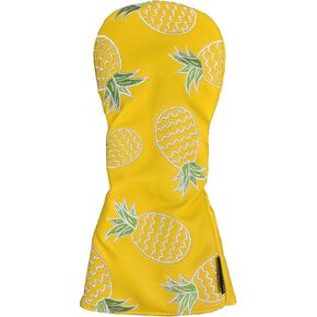 Golf Driver Club Head Cover Pineapple Embroidery #1 Wood Headcover Fit for All Brand in Saudi Arabia