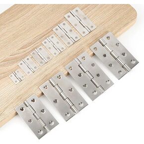 1-4Inch Stainless Steel Door Connector Furniture Drawer Cabinet Fitting Hinge Hardware Accessories 2Pcs(1in) in Kuwait