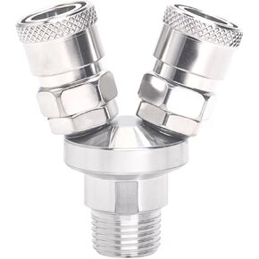 Quick connector C self-locking; SMV 2-Way 1/2" Thread White | 2Way in Kuwait