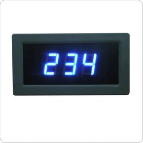 1 قطعة YB5130 AC0-500V LED الرقمية AC الفولتميتر الجهد متر AC 220V 120V فولت لوحة متر لمنظم الجهد مرحلة واحدة (مغلق بالكامل (أحمر)) in Kuwait