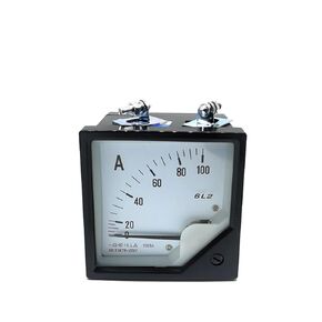 1 قطعة 6L2 1.5Class ضبط دقيق 80x80 مللي متر مربع الطلب لوحة التناظرية مقياس الأمبير مقياس التيار الكهربائي AC30 50 75 100 150 200 250 300 400 500A(30A) in Kuwait