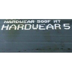 AR500 صفيحة فولاذية 3/8 بوصة × 12 بوصة × 18 بوصة in Saudi Arabia