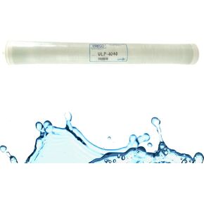ULP-4040، غشاء 4040 ULP للغشاء التجاري ذو الضغط المنخفض للغاية، 2600 جالون في اليوم، TDS ≥ 2000 جزء في المليون، نسبة رفض الملح 99.3%، للمياه السطحية والمياه الجوفية ومياه الصنبور والمياه البلدية، معتمد من NSF in Kuwait