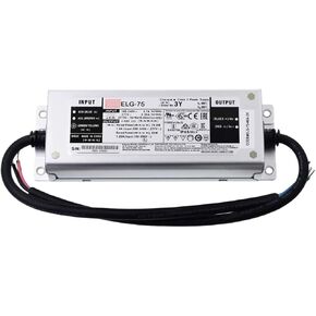 LED Constant Current Driver ELG-75 12V 24V 36V 42V 48V Waterproof; ELG-75-24A-3Y | ELG7524A3Y in Saudi Arabia