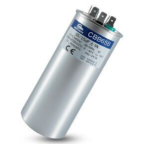 55+15 uF ±6% 55/15 MFD 370/440 VAC Dual Run Capacitor CBB65B Replacement for AC Unit, Condenser, Heat Pump, Fan Motor in Saudi Arabia