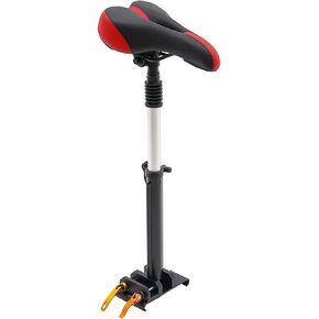 Electric Scooter Seat, Adjustable Height PU Cushion Seat for Adults, Universal Fit for 5.5"-6" Wide Curved-Edge Scooters (Compatible with 1S/Pro), No Drilling Required, Sturdy Aluminum Rod in Kuwait