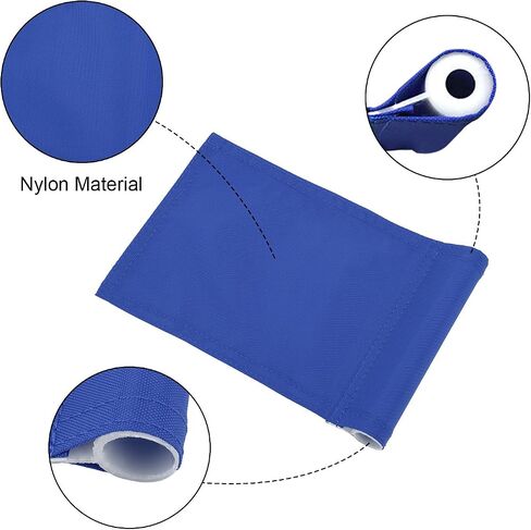 Green Golf Flags, Standard Size 6 x 8" Nylon Training Golf Putting Practice Green Flag, Indoor Outdoor Backyard Garden Yard Golf Target flags (Blue) in Kuwait