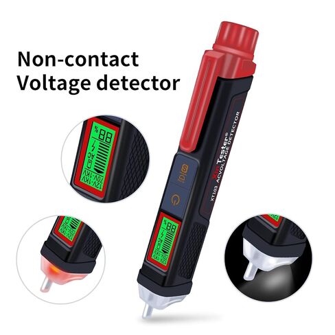 XT103 Digital AC Voltage Detectors Smart Non-Contact Breakpoint Finder Tester Pen 12-1000V Sensitivity Adjustable in Kuwait