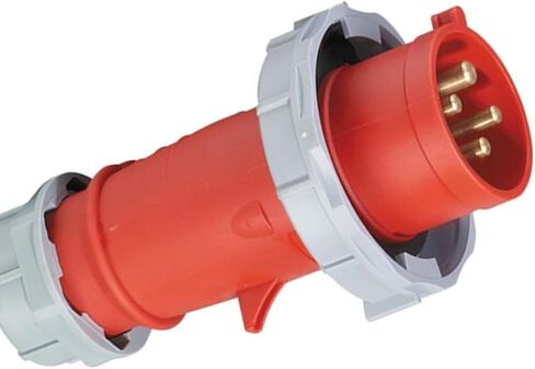 1 قطعة قابس صناعي مقاوم للماء على الطراز الأوروبي SP-282-16A | البحرية الصف IP67 | قابس عالي التحمل 16 أمبير للبيئات القاسية in Kuwait
