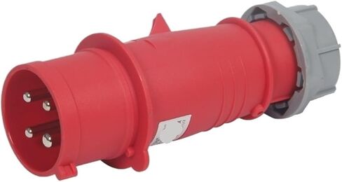 16A32A Aviation Industry Plug Socket 3-pin 4-pin 5-pin Male Female Docking Connector Without Wire(3Core32Aindustrialplug) in Kuwait