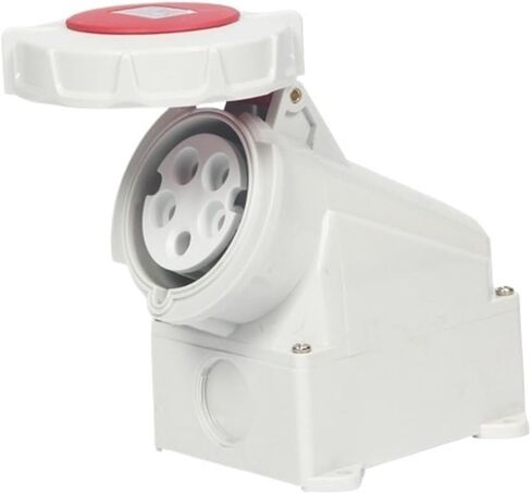 IP67 مقاوم للماء 16A32A قابس ومقبس صناعة الطيران 3 دبوس 4 أسلاك 5 فتحات موصل إرساء ذكر وأنثى (3-core32Aمقبس مخفي + قابس (مجموعة)) in Kuwait
