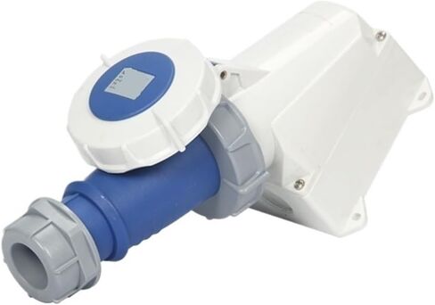 IP67 مقاوم للماء 16A32A قابس ومقبس صناعة الطيران 3 دبوس 4 أسلاك 5 فتحات موصل إرساء ذكر وأنثى (3-core32Aمقبس مخفي + قابس (مجموعة)) in Kuwait
