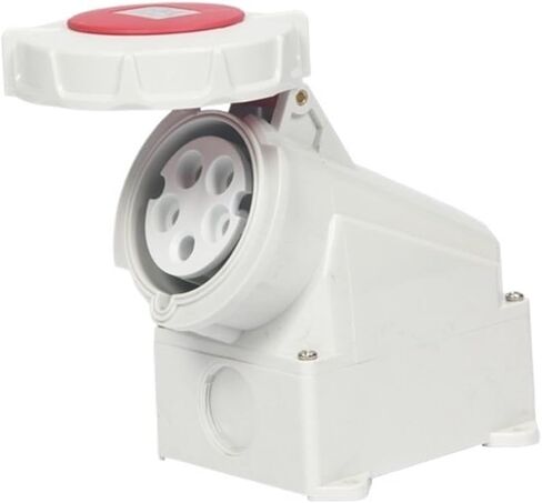 IP67 مقاوم للماء 16A32A قابس ومقبس صناعة الطيران 3 دبوس 4 أسلاك 5 فتحات موصل إرساء ذكر وأنثى (3-core32Aمقبس مخفي + قابس (مجموعة)) in Kuwait