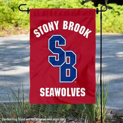 Stony Brook Seawolves Garden Flag in Kuwait