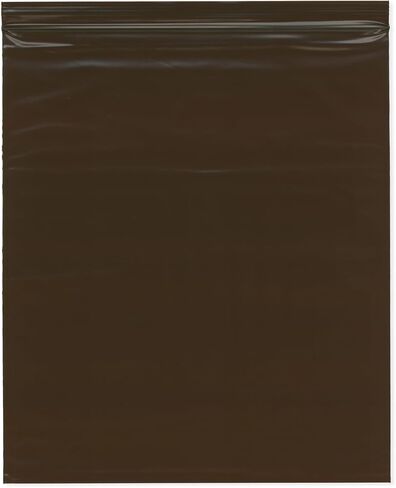 أكياس بلايمور 30.48 سم × 38.1 سم (عبوة من 100 قطعة)، أكياس بلاستيكية قابلة لإعادة الإغلاق بسحاب من الأشعة فوق البنفسجية مقاس 3 مل in Kuwait